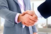 pic of handshake  - handshake in office - JPG 