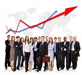 picture of team  - Young attractive business people  - JPG 