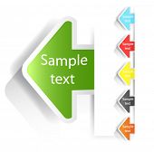 pic of arrow  - Vector Tag Arrow Label - JPG 