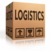 pic of transportation  - Logistics freight transportation cardboard box concept for international and global trade and package transport - JPG 