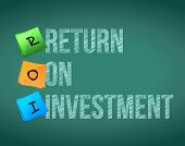 stock photo of investment  - ROI  - JPG 