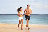 stock photo of fitness  - People running  - JPG 