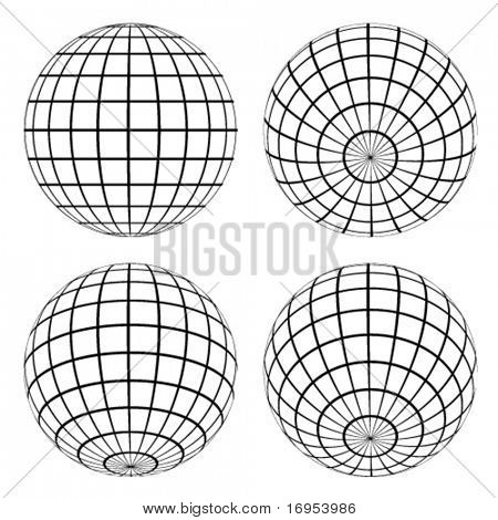 Picture or Photo of Vector globes
