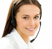 image of telemarketing  - A friendly secretary - JPG 