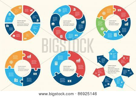 circular infographic template