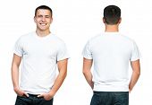 foto of man  - White t - JPG 